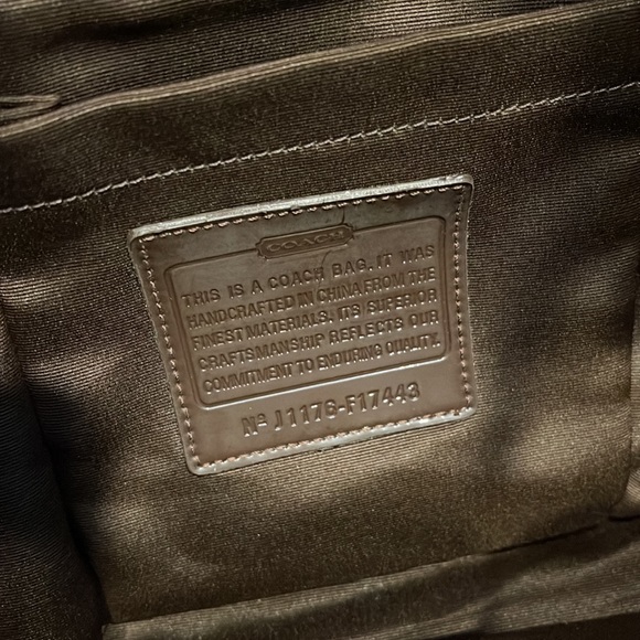 Brown Coach Diaper Bag - Picture 9 of 13